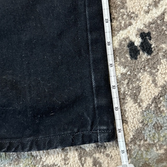 Authentic Rockies Womens Black High-Rise Tapered Leg Jeans - Picture 9 of 10